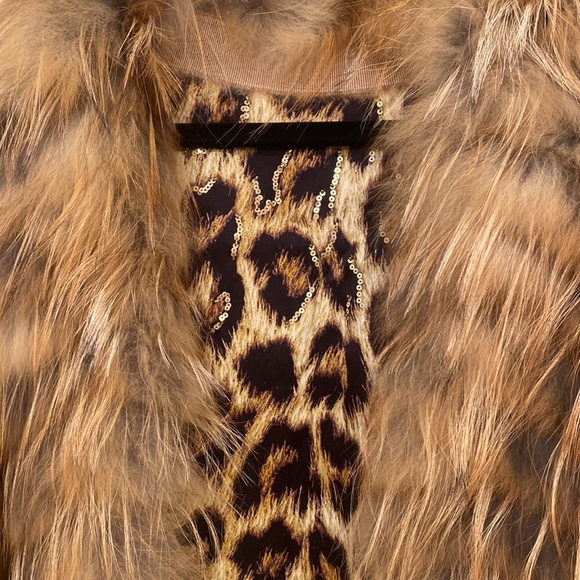Just Cavalli arctic fox fur reversible vest, size S/M - Picture 5 of 16